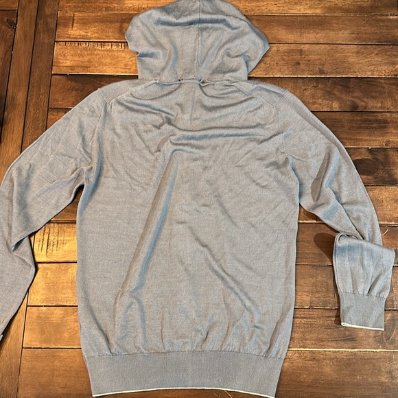 Eleventy 2-Way Zipper Hoodie - Picture 11 of 12
